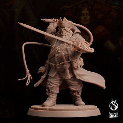 Ogre Fighter Pose 1 | Arcane Minis | D&D Miniature