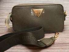 NEW WT BOX GUESS CROSSBODY BLACK CROSSBODY PURSE W/STRAP  LA ROSA MINI B8934159