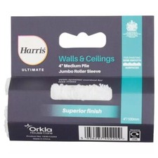 Image of Harris - Ultimate -Jumbo Roller Sleeve - Medium Pile - 4"