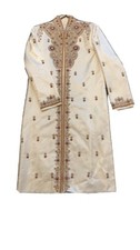 Cream Groom Sherwani Size Small