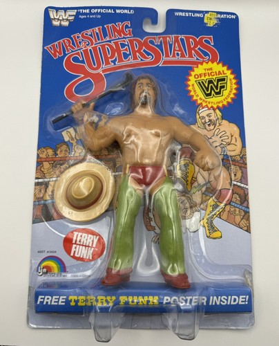 Wrestling Superstars Terry Funk LJN WWF  figure Mi...