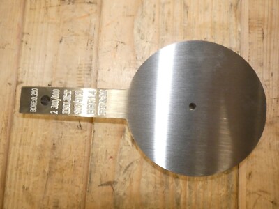 2'' X .25'' Paddle Type Orifice Plate With Bore, No Bevel, 316SS