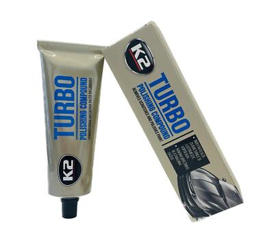 1x K001 TURBO SCHLEIFPASTE Nanotechnik Politur mit Wachs Krazterentferner 120g