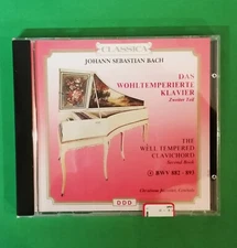 CD - Bach - The Well Tempered Clavichord - Second Book - Christiane Jaccottet