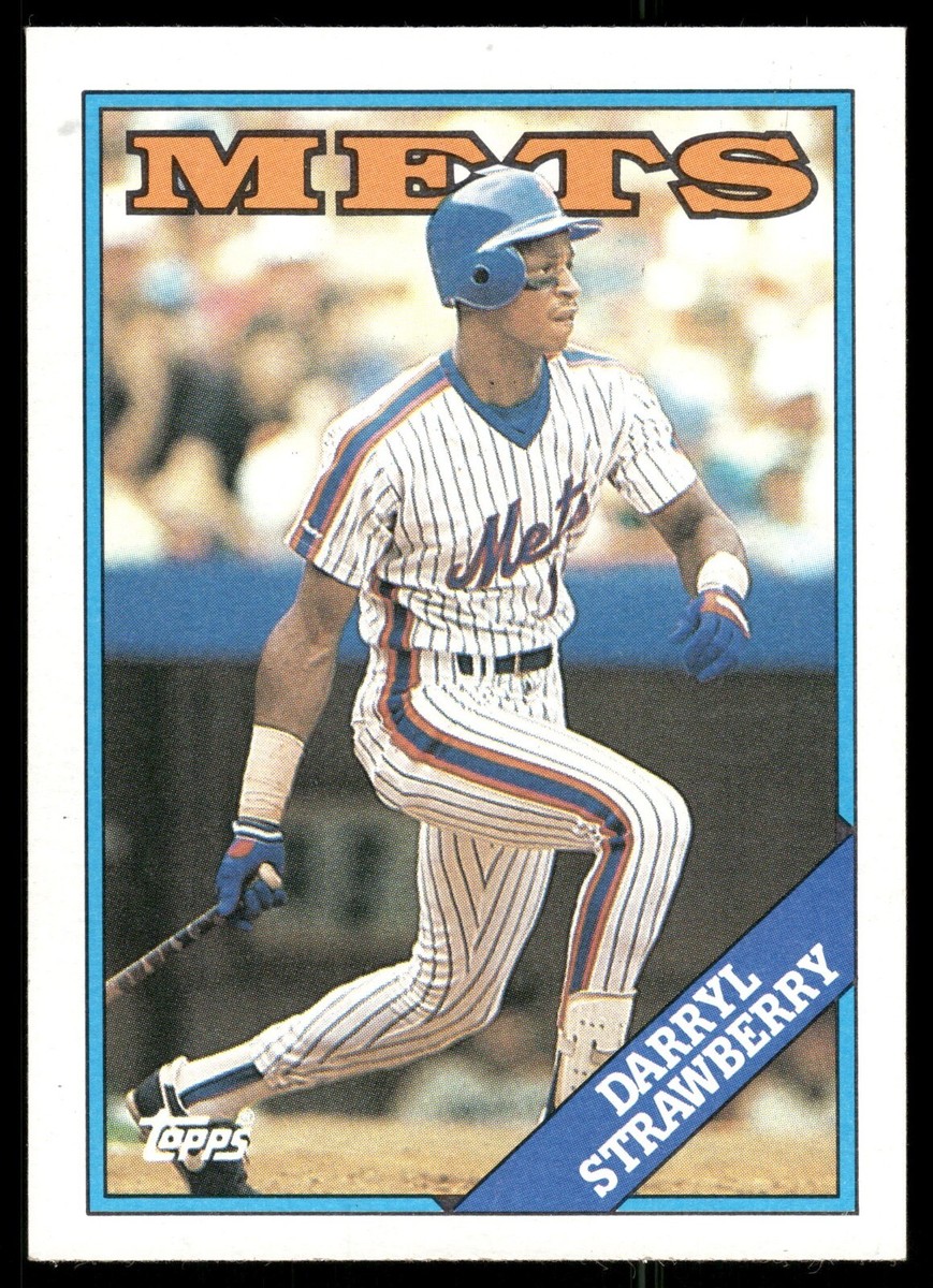 1988 Topps Darryl Strawberry Baseball Card #710 Mint New York Mets