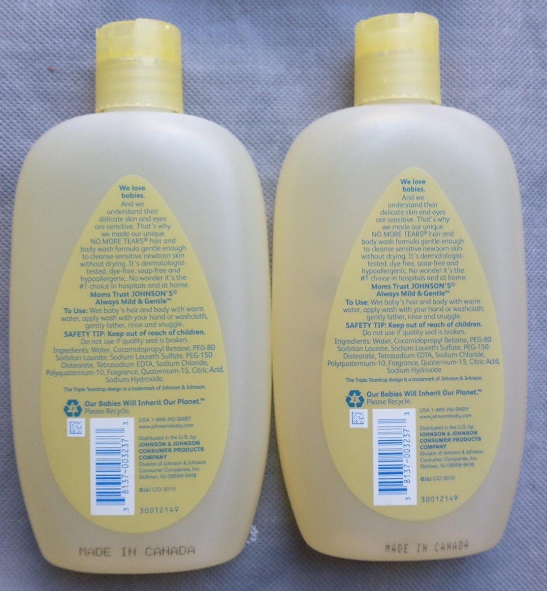 JOHNSON'S Baby Head to Toe Wash Classic Scent 15 Oz C316 for sale