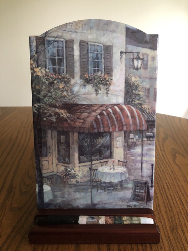 Kirkland’s Memo Board - Paris Cafe
