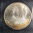 🌈 Toned 1884-CC GSA Morgan Silver Dollar- GEM BU In Original Gov. Packaging