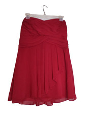 Davids Bridal dress Style F14847 Red Size 16