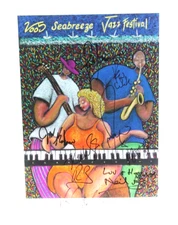Sea Breeze 2005 Jazz Festival Poster Art Litho Signed Carol Ferony & Numbered