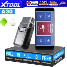 XTOOL A30 Full System Diagnostic Scanner Bi-d...