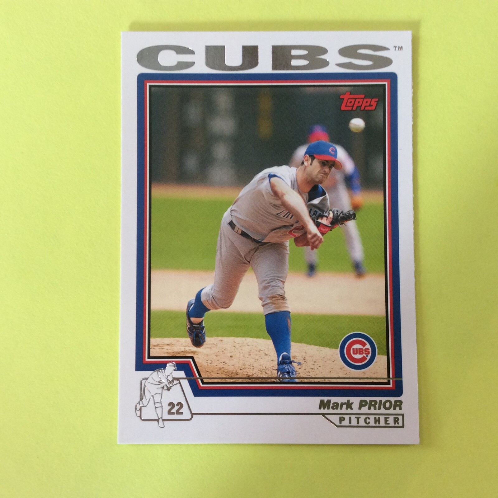 Mark Prior Reds 2004 Topps #50 Mark Prior Chicago Cubs | eBay