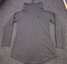 Champion Gear Gray Cowl Neck Pullover Sweatshirt Women's Size Medium Long SL