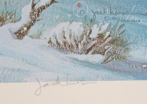 Jack Hines, Portugee Phillipes Ride 1866, Offset Lithograph, Signed and numbered - Picture 2 of 4