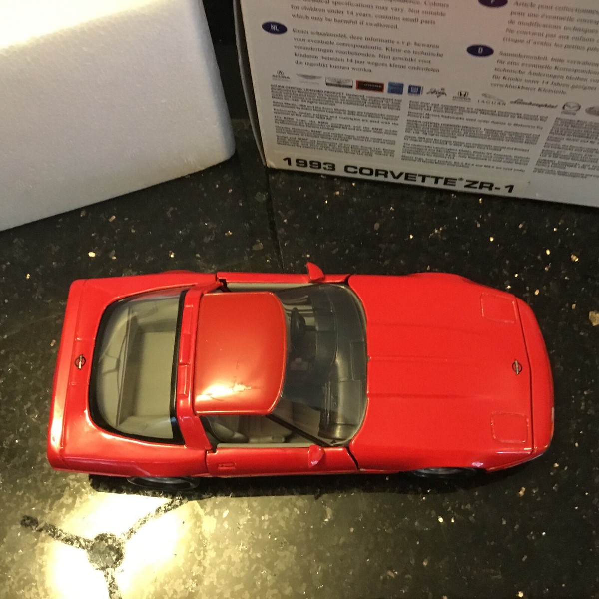 american mint designer 1993 Red Corvette zr1 | eBay
