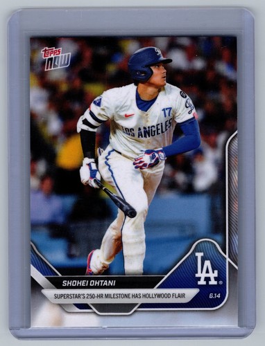 2025 Topps Now - Shohei Ohtani #298 250-HR Milestone