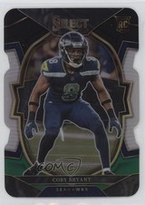 2022 Panini Select Concourse Black & Green Prizm Die-Cut Coby Bryant #3 0s9t