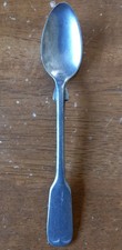 Antique German Teaspoon Zinnstahl Bleifrei German Navy Military Relic