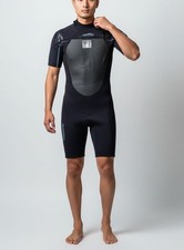 Body Glove Method Size 7/8 2mm Black Neoprene Shorty Wetsuit Surf Swimwear