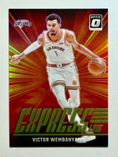 2024-25 Panini Donruss Optic - Express Lane Victor Wembanyama Lime Green /199