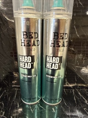 2x TIGI Bed Head Hard Head Hair Spray 11.7oz new