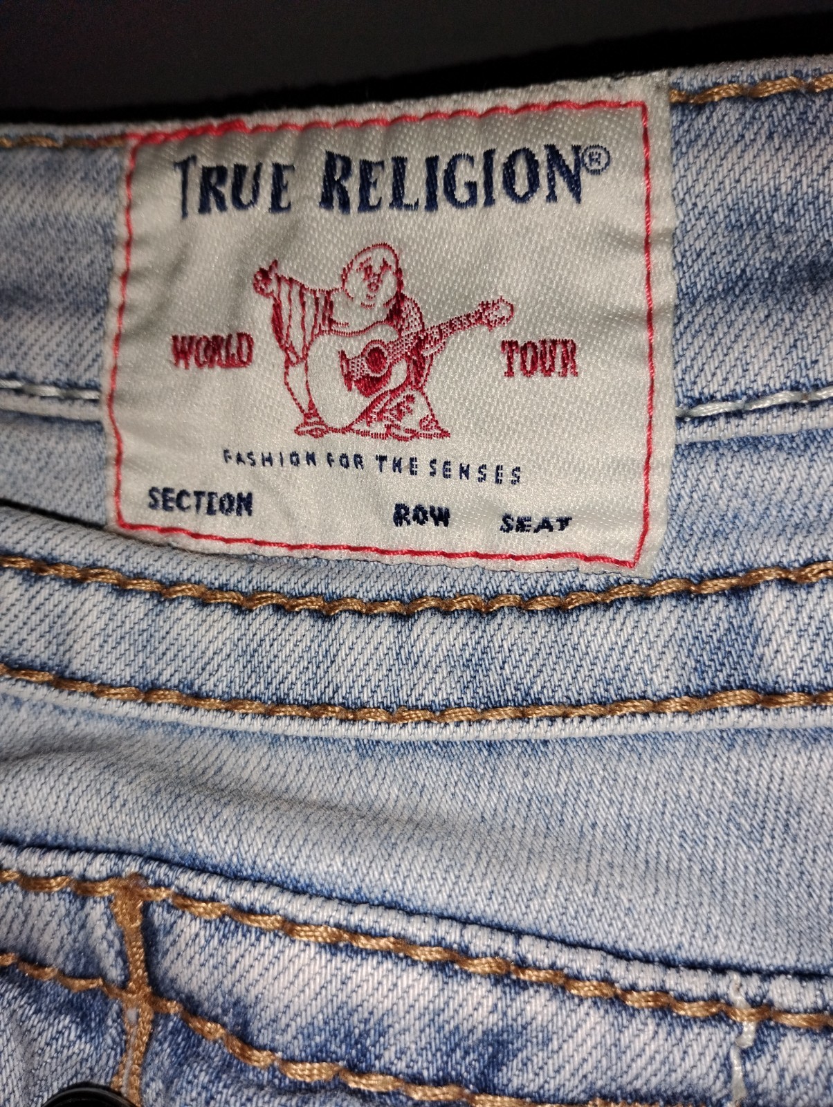 True Religion Jean Shorts Women 30 Curvy Knee Length JENNIE Denim Classic Ladies thumbnail 6