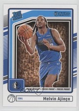 2024-25 Panini Donruss Rated Rookie Press Proof Silver Melvin Ajinca #238 0y59