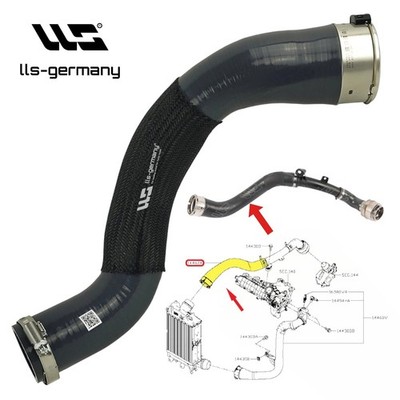 Turboschlauch Ladeluftschlauch für NISSAN QASHQAI III (J12) 1.3 DIG-T 144606UB0A
