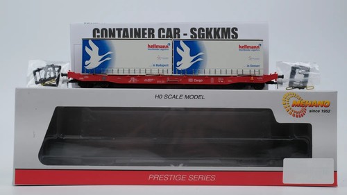 Mehano H0 58860 Containertragwagen Sgkkms 689 DB | Condition: Gebraucht