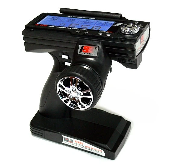 FS RC Model FS-GT3B 3ch 2.4GHz LCD R/C Hobby Transmitter & Receiver TS898 - Image 2 of 4