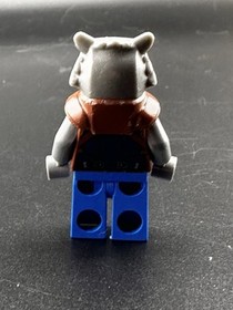Lego Rocket Raccoon Minifigure 76079 sh0384 sh384 Marvel Super Heroes