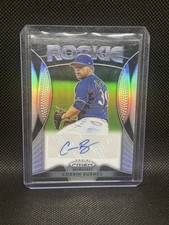2019 Panini Prizm - Rookie Autographs Corbin Burnes #RA-CB Silver Prizm RC