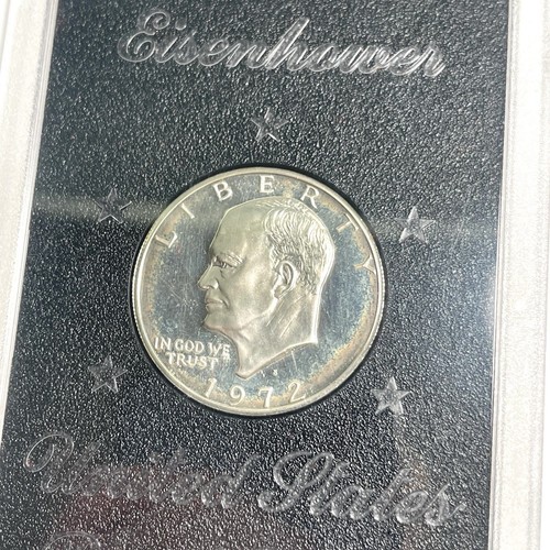 1972-S Eisenhower Silver Proof Dollar $1 40% Silver US Mint Slabbed Toned! - 第 4/8 張圖片