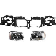 Header Panel Kit For 2002-2009 Chevrolet Trailblazer 3pc