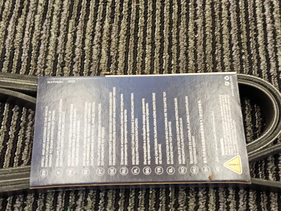 Dayco 5060990 Serpentine Poly V-Belt para Mercedes-Benz Maybach S550 2017 Foto 4 de 4