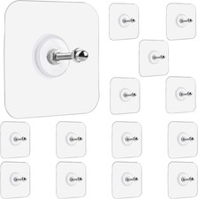 Wall Hangers without Nails, 14 Packs Heavy Duty Adhesive Hooks, Wall Hooks