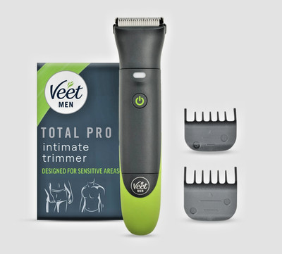 Veet Total Pro Präzisions-Intimtrimmer für Männer Körperpflegegerät Neu