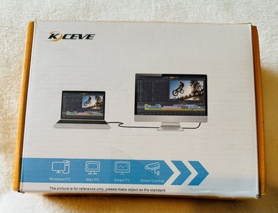 KCEVE 2 Computer, 4 Monitor (2 USB X4 HDMI) KVM Switch