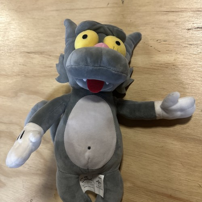 #ad #ad Universal Studios Simpson SCRATCHY CAT Plush Toy $19.00