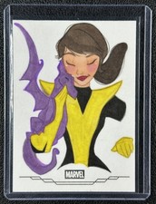 Marketplace image: 1/1 KITTY PRYDE 2026 TOPPS CHROME MARVEL SKETCH CARD ARTIST AUTO 1/1