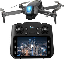 Drone with Camera 4.5" LCD Screen on Controller, Drone with Screen, FPV Drones w
