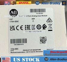 New Sealed Allen-Bradley 1734-IE8C POINT I/O 8 Point Analog Input Module sealed