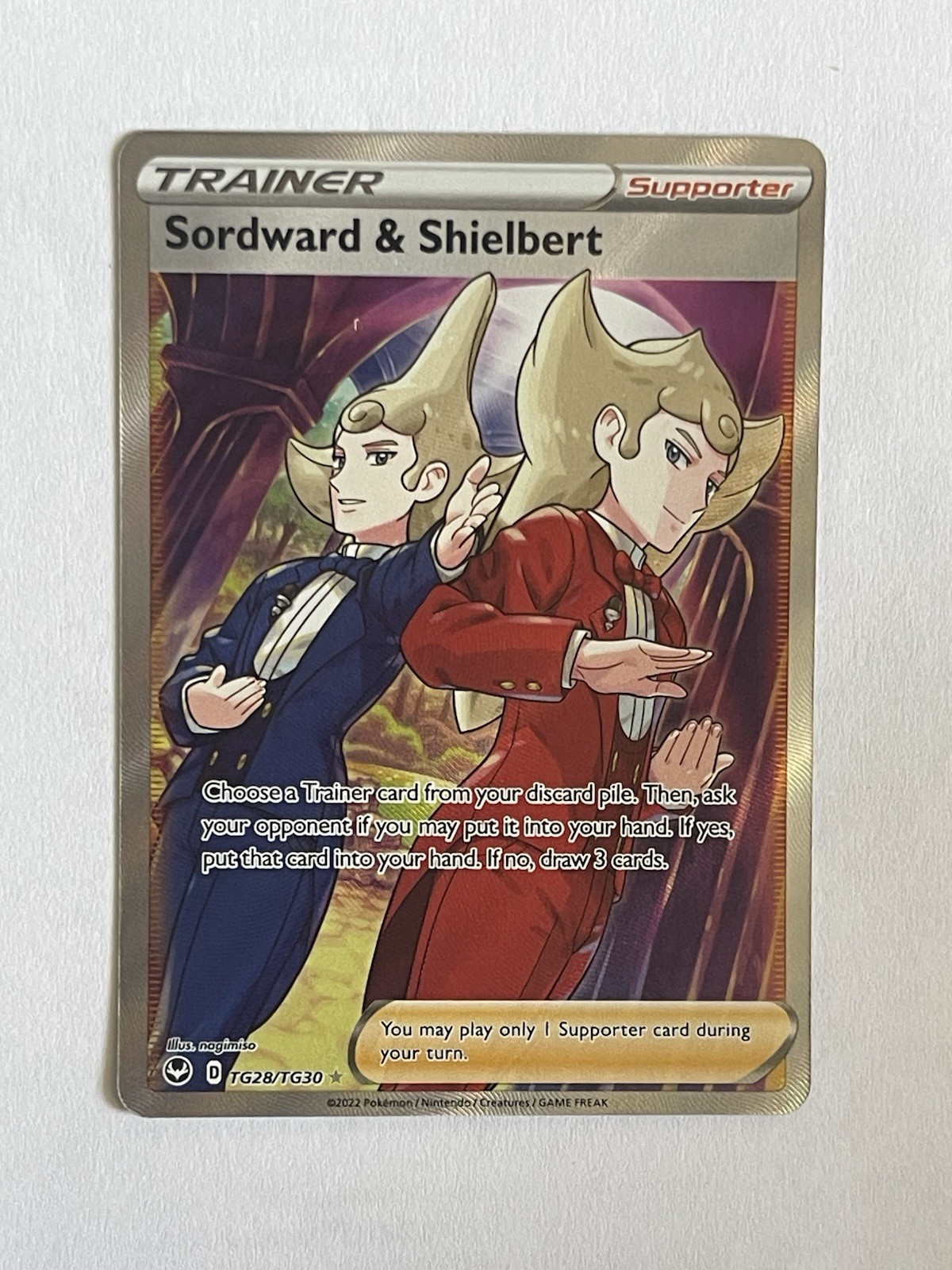 Pokemon Card .. Sordward & Shielbert   tg28/tg30