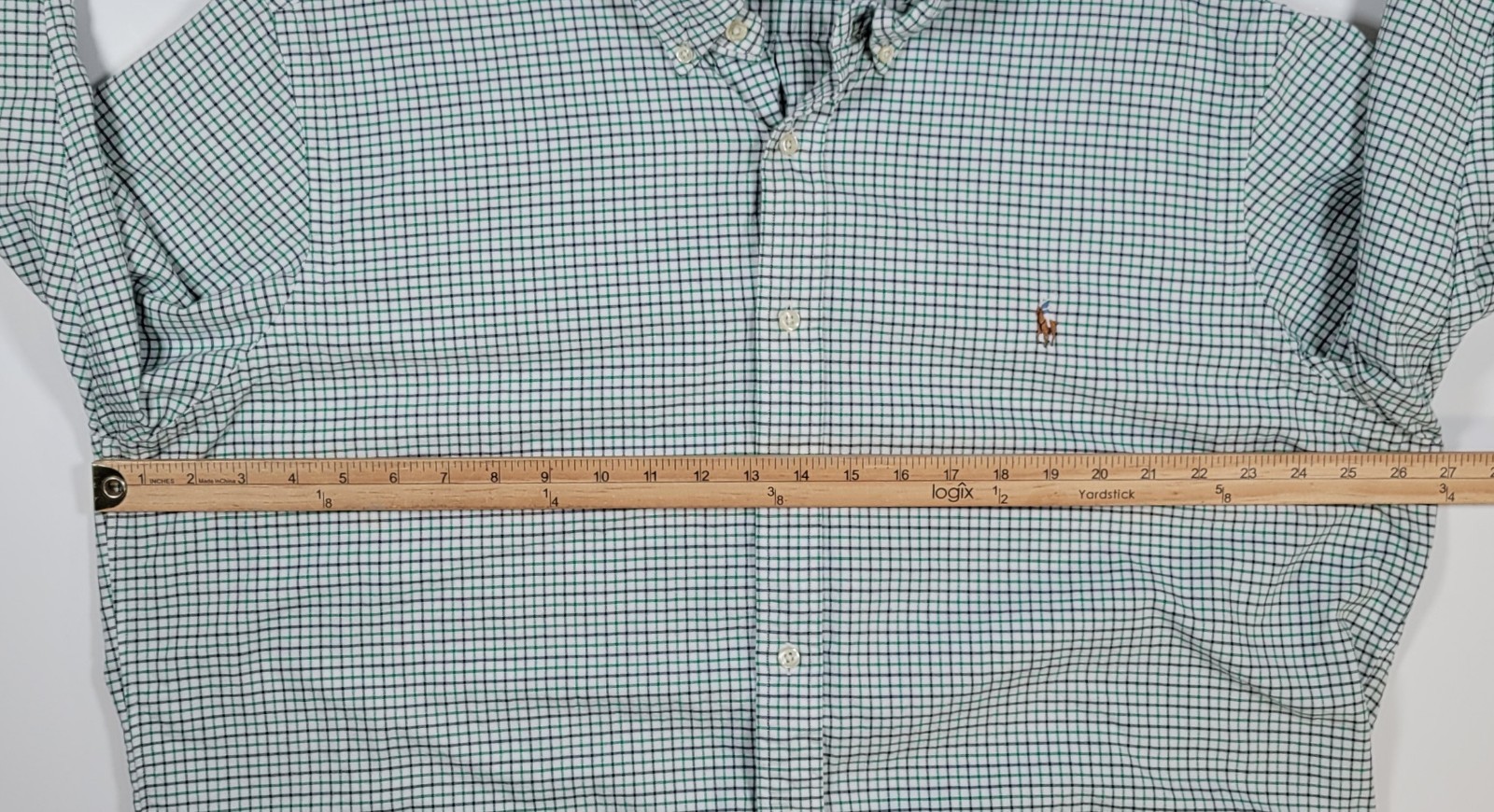 Ralph Lauren Mens XXL Button Up Long Sleeve Polo Dress Casual Pony Logo   thumbnail 5