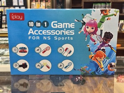 iPLAY 10 in 1 Game Accessories for Nintendo Switch Sports Never Used