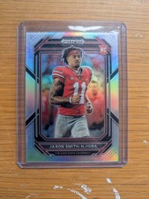 2023 Panini Prizm Draft Picks Jaxon Smith-Njigba Silver Variation Prizm Rookie