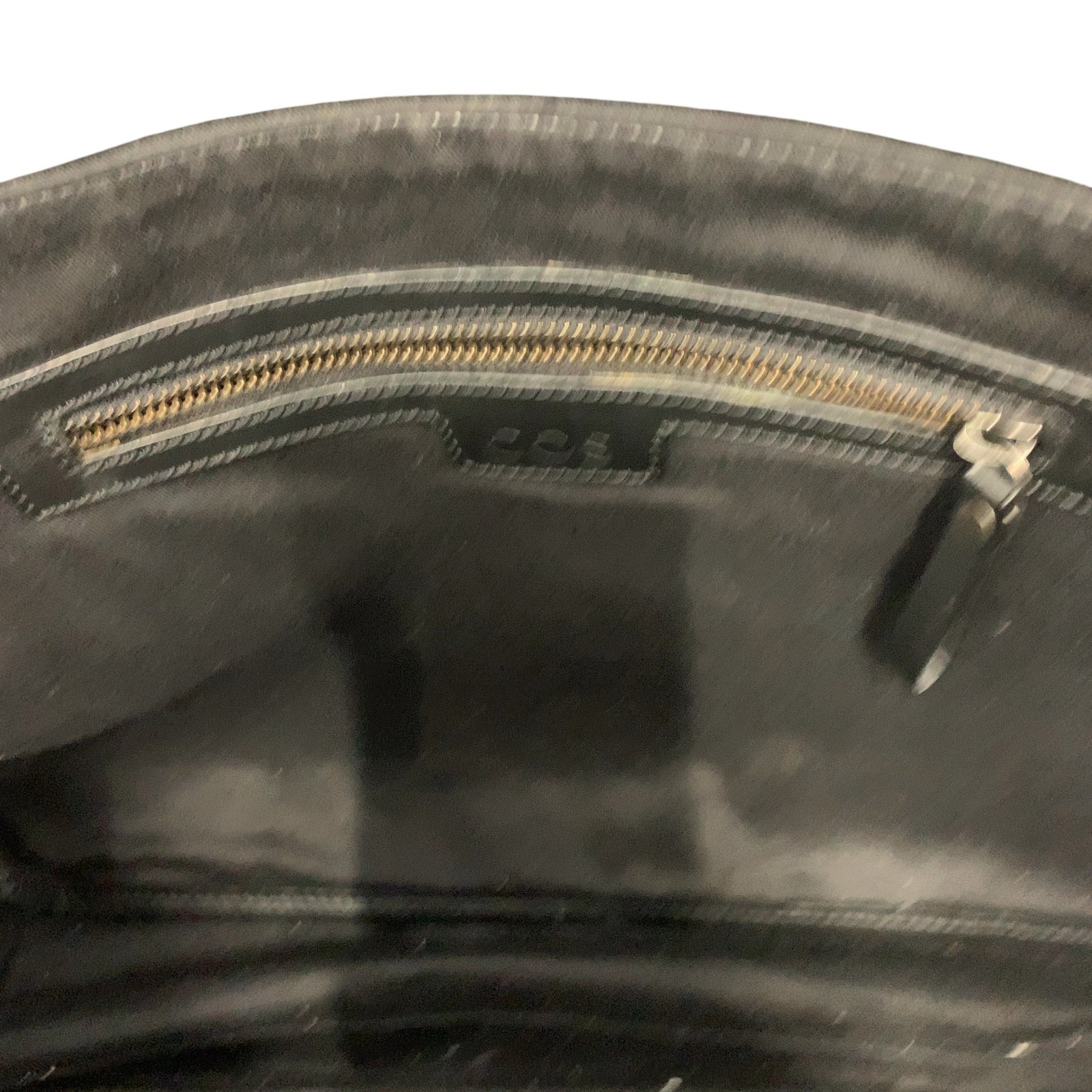 COS Black Structured Leather Wool Unisex Shoulder Bag Chic Classic Laptop City image 8