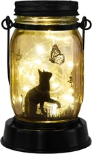 Cat Butterfly Solar Light, Fairy Lantern Garden Lights, Jar Bottle Light, Solar