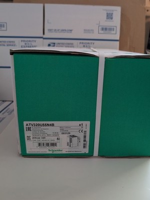 Schneider ATV320U55N4B 5.5kW 7.5HP 380-500V 3PH Variable Speed Drive New (t8)