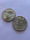 2003 P & D Kennedy Half Dollar (2) Clad Coins Circulated NIFC Free shipping N289